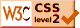 link to W3C CSS level 2 validator