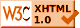 link to W3C XHTML 1.0 STRICT validator